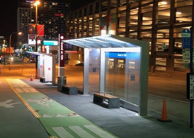 Kansas City KCATA - MAX BRT Bus Stop Shelter - SmartLink Outdoorlink REDYREF Kiosk Remote Device Monitoring